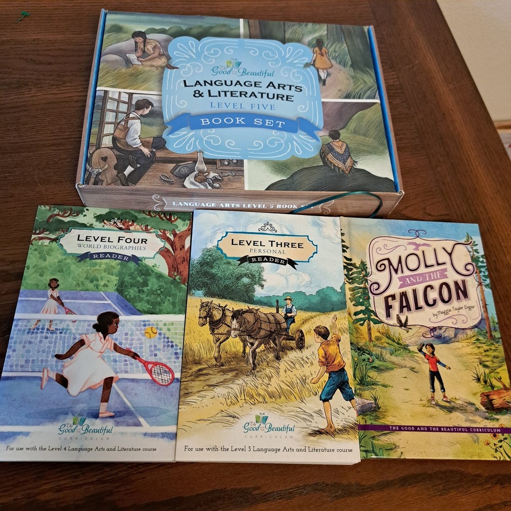 The Good and the Beautiful Language Arts Level 5 Book Set Readers Homeschool